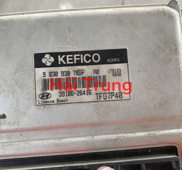 Hộp điều khiển động cơ Hộp đen ECU Hyundai Getz Tháo Xe 39106-26416 3910626416