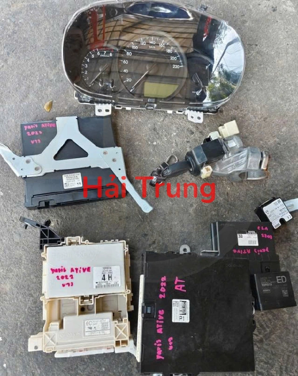 Full bộ điện, bộ nổ, hộp điện đầy đủ Toyota Yaris 2022 Tháo Xe