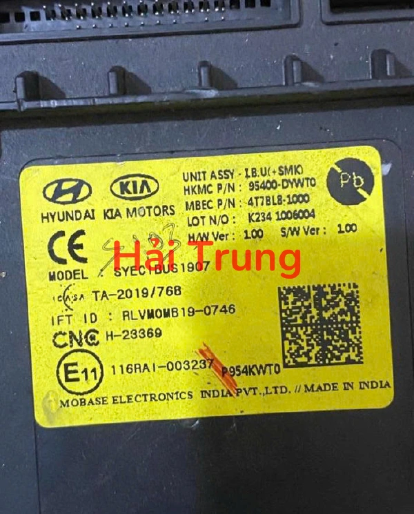 Hộp IBU + SMK Kia Carens Tháo Xe