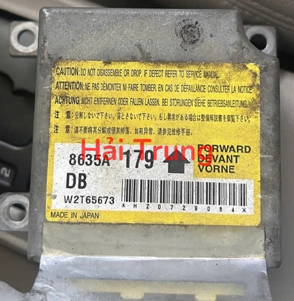 Tháo Xe Hộp điều khiển túi khí Mitsubishi Zinger 2010 8635A179