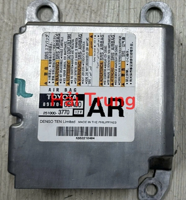 Hộp điều khiển túi khí Toyota Camry 2023 0224 2025 Tháo Xe 89170-06A00 8917006A00