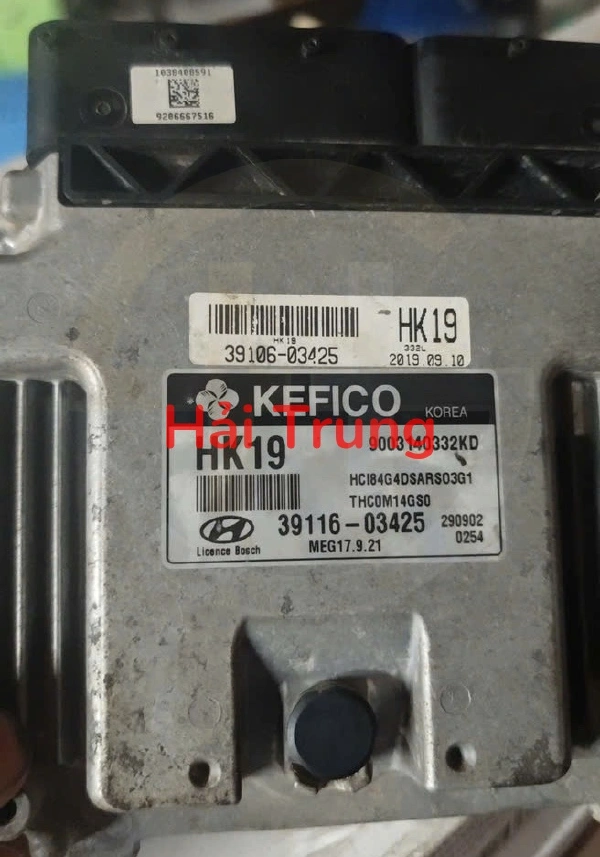 Hộp điều khiển động cơ Hộp đen ECU Hyundai Accent 2018-2024 Tháo Xe 3911603425