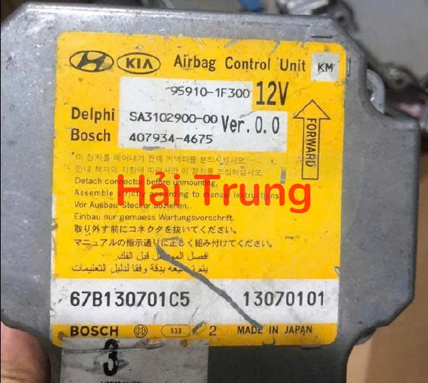 959101F300 Hộp điều khiển túi khí Kia SPORTAGE 2006 Tháo Xe