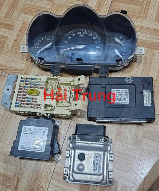 Tháo Xe Full set nổ, bộ nổ, hộp điện đầy đủ Kia Rio