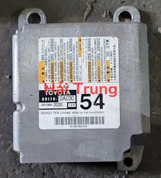 Hộp điều khiển túi khí Toyota Corolla Cross 2022-2026 Tháo Xe 891700A030 89170-0A030
