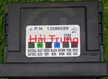 13586589 Hộp điều khiển thân xe BCM Chevrolet Aveo Tháo Xe