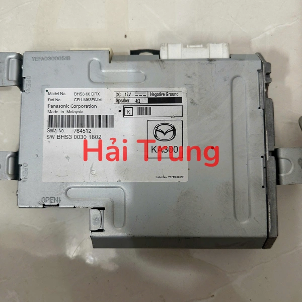 Hộp khuếch đại âm thanh Mazda 3