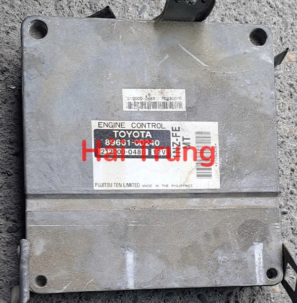 Hộp điều khiển động cơ Hộp đen ECU Toyota Vios 2003-2007 Tháo Xe 896610D240