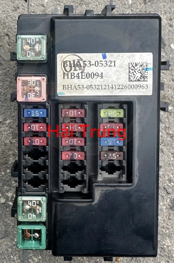 Hộp cầu trì Hyundai I10 2014-2020 Tháo Xe BHA53-05321