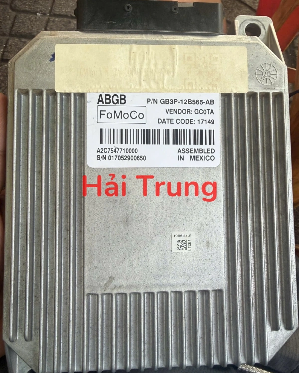 Hộp điều khiển hộp số Ford Ranger Tháo Xe GB3P-12B565-AB GB3P12B565AB