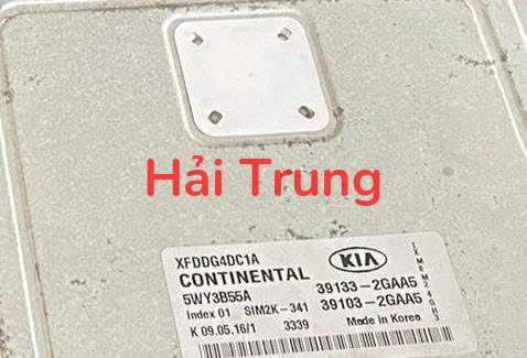 Hộp điều khiển động cơ ECU ECM Kia Carens 1.5L Tháo Xe 39133-2GAA5 391332GAA5