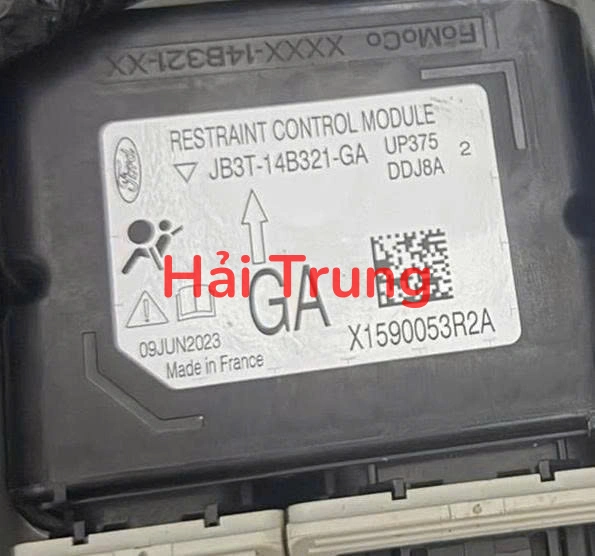 Hộp điều khiển túi khí Ford Ranger Tháo Xe JB3T-14B321-GA JB3T14B321GA