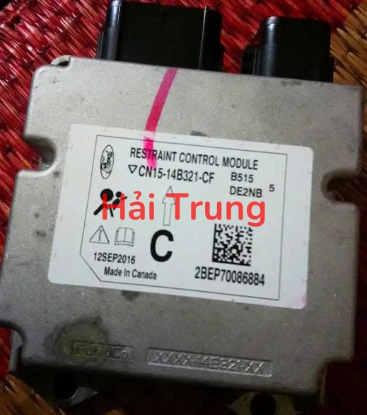 Hộp điều khiển túi khí Ford Ecosport 2016-2018 Bãi Tháo Xe CN15-14B321-CF CN1514B321CF
