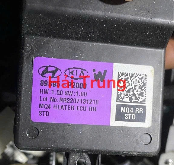 Hộp điều khiển hệ thống sưởi hàng ghế sau Kia Sorento Tháo Xe 89B95-P2000 89B95P2000