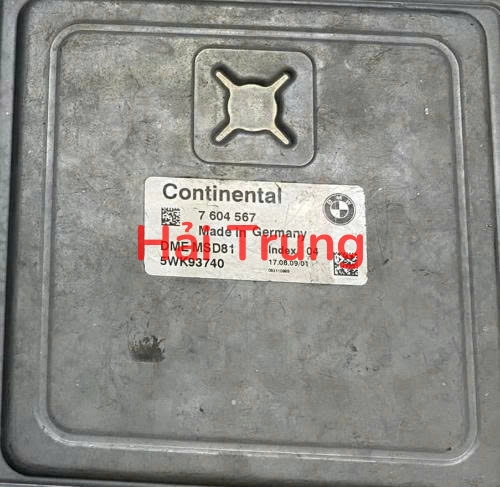 Hộp điều khiển điện động cơ ECU BMW 335, 535i Tháo Xe 7604567