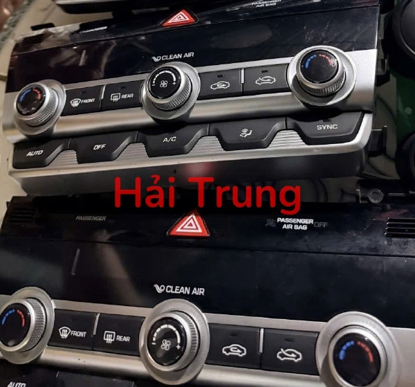 Cụm công tắc điều hòa Hyundai Elantra Tháo Xe