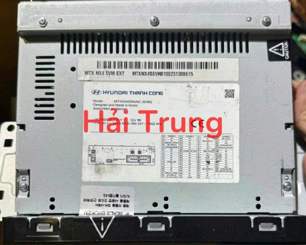 Hộp màn hình audio DVD CD Hyundai Tucson 2024 2025 2026 có Camera 360 Tháo Xe
