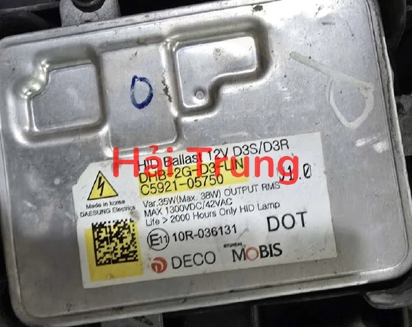 Ba lát đèn pha Kia Sorento, Santafe Tháo Xe C5921-05750