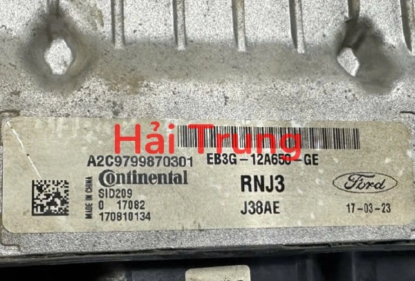 Hộp điều khiển động cơ ECU Ford Ranger 2015-2018 Tháo Xe EB3G-12A650-GE EB3G12A650GE