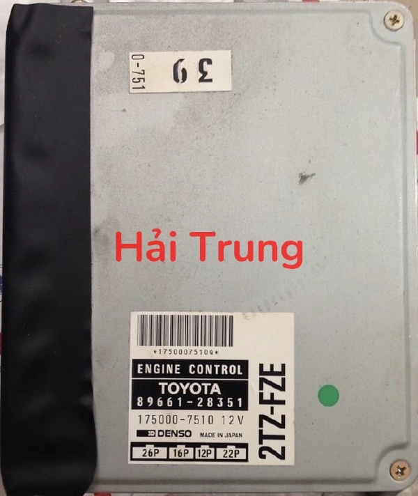Hộp điều khiển động cơ ECU Toyota Previa Tháo Xe 89661-28351 8966128351