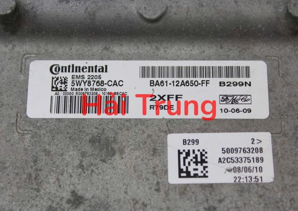 Hộp điều khiển động cơ (ECM/PCM/ECU) Ford Fiesta BA61-12A650-FF BA6112A650FF