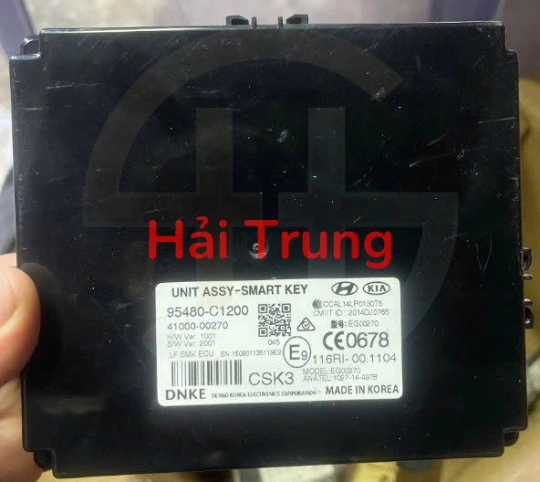 95480C1200 Hộp điều khiển chìa khóa thông minh Smart Key Hyundai Sonata Tháo Xe