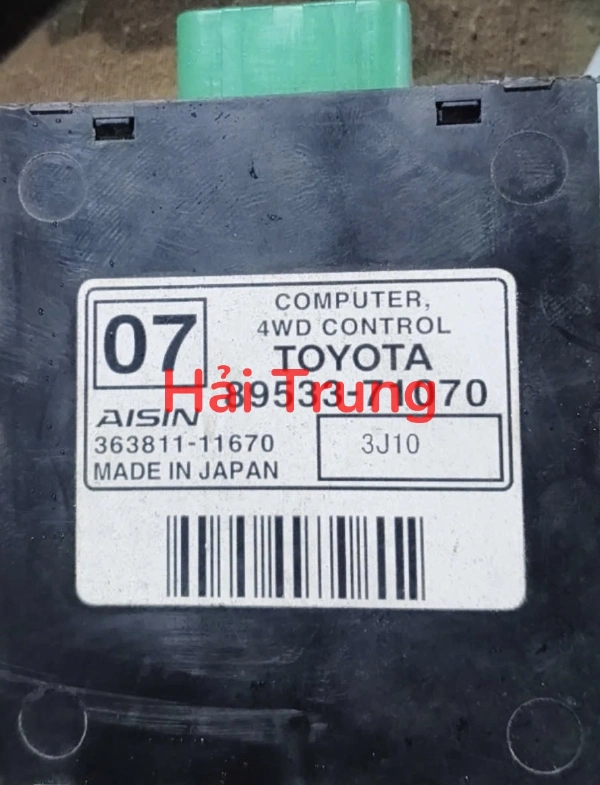 Hộp điều khiển dẫn động cầu sau Toyota Hilux Tháo Xe 89533-71070 8953371070