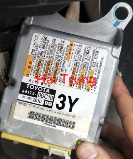 Hộp điều khiển túi khí Toyota Vios 2021-2025 Tháo Xe 89170-0DC10 891700DC10