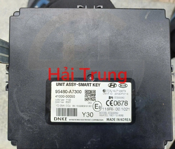 Hộp điều khiển chìa khóa Smart Key Kia Cerato 2012-2018 Tháo Xe 95480A7300