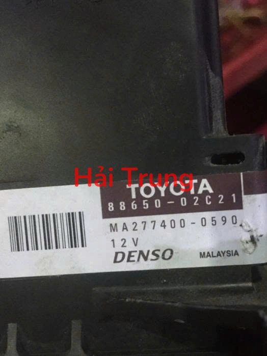 Hộp điều khiển máy lạnh Toyota Corolla Altis Tháo Xe 88650-02C21 8865002C21
