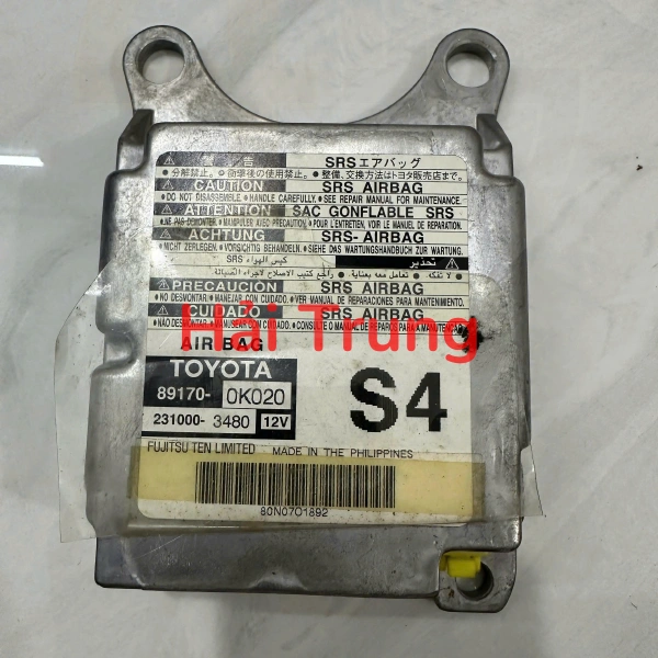 891700K020 Hộp điều khiển túi khí Toyota Hilux Tháo Xe