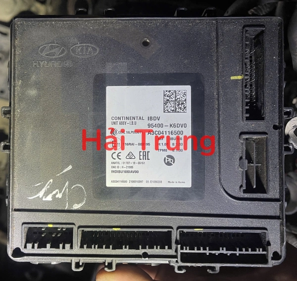 Hộp điều khiển điện thân xe IBU Hyundai I10 2021-2025 Tháo Xe 95400K6DV0