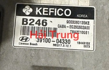 Hộp điều khiển động cơ Hyundai I10 2015 Tháo Xe 3910004330