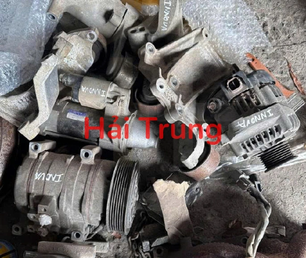 Lốc điều hòa, củ đề, máy phát Toyota Innova 2006-2016 Tháo Xe