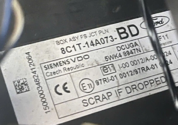 Hộp điều khiển thân xe Body BCM GEM Ford Transit Tháo Xe 8C1T-14A073-BD