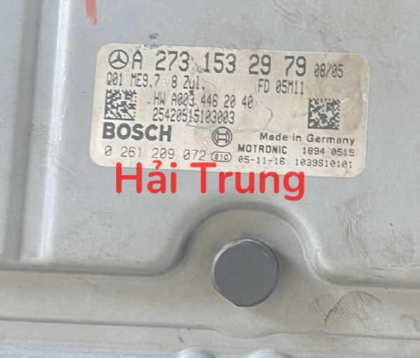 Hộp điều khiển động cơ ECU Mercedes S500 S550 Tháo Xe A2731532979
