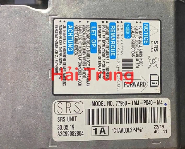 Hộp điều khiển túi khí Honda CR-V Tháo Xe 77960-TMJ-P040-M4 77960TMJP040M4