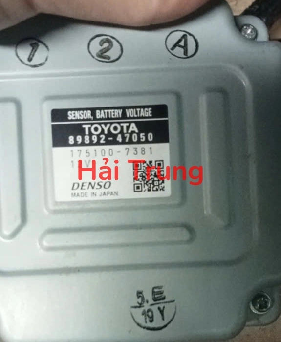 Cảm biến điện áp Pin Toyota Corolla Cross Tháo Xe 89892-47050 8989247050