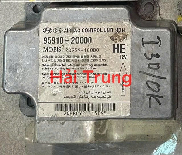 Hộp điều khiển túi khí Hyundai Avante, Elantra, I30 95910-2Q000 959102Q000