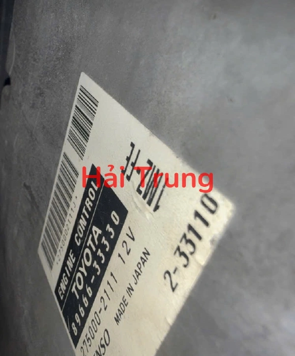 Hộp điều khiển động cơ Hộp đen ECU Toyota Camry 2003-2005 Tháo Xe 89666-33330