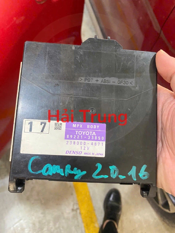 8922133850 Hộp BCM Toyota Camry 2016 2.0 Tháo Xe