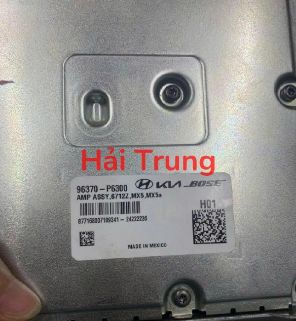 Hộp khuếch đại âm thanh Âm ly Hyundai Santafe 2024 2025 2026 96370-P6300 96370P6300