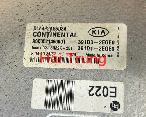 Hộp điều khiển động cơ ECU ECM Kia K5 2021-2025 391D0-2EGE0 391D1-2EGE0 391D02EGE0 391D12EGE0