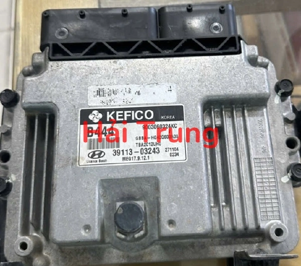 Hộp điều khiển động cơ ECU Hyundai i10 2017-2020 1.2 Tháo Xe 39113-03243 3911303243