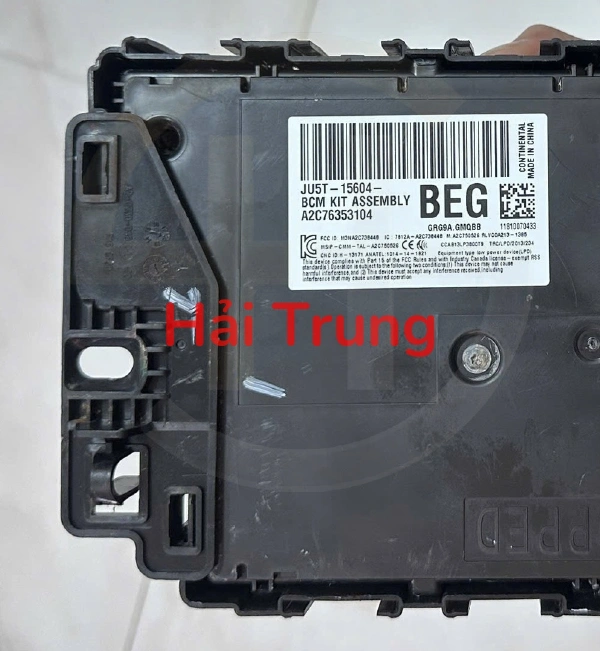 Hộp điều khiển thân xe BCM Ford Ranger 2021-2025 Tháo Xe JU5T-15604-BEG