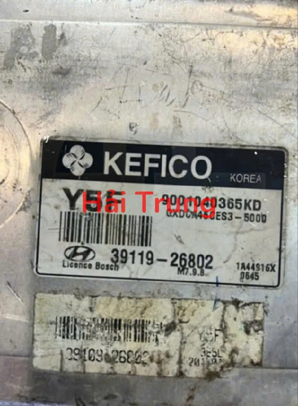 Hộp đen Hyundai Avante 2012 MT Tháo Xe