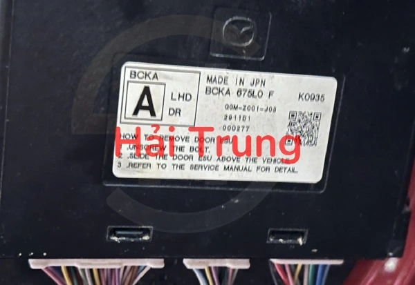 Hộp điều khiển cửa Mazda 3, Mazda CX30 Tháo Xe BCKA 675L0 F