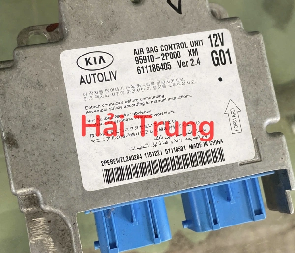 Hộp điều khiển túi khí Kia Sorento 2009 2010 2011 2012 Bãi Tháo 95910-2P000 959102P000