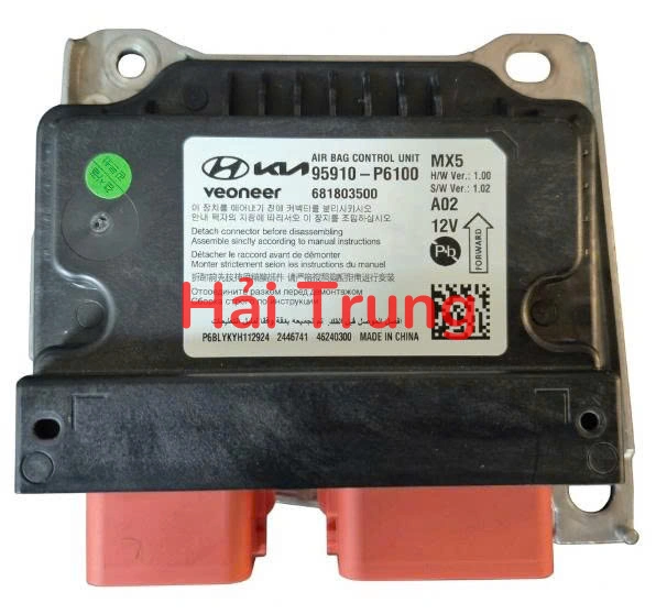 Hộp điều khiển túi khí Hyundai Santafe 2024-2027 Tháo Xe 95910-P6100 95910P6100