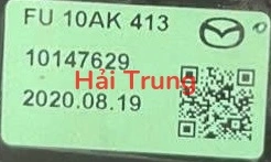 Hộp điều khiển ghế Mazda CX-5 2019-2025 Tháo Xe FU10AK413 FU-10AK-413